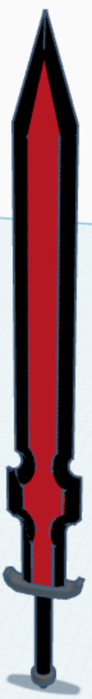 custom dark link sword