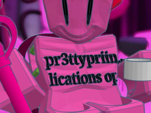 Articulted Rework Pr3ttyPriincess from Forsaken (Roblox Figure)