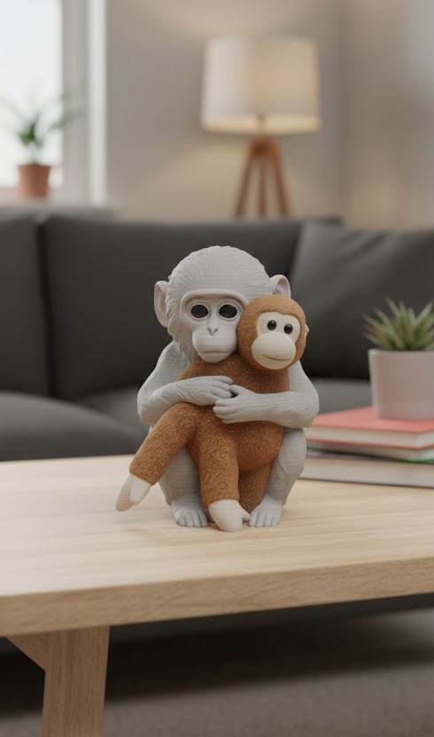 Miniatura 2 do modelo 3D Punch The Monkey