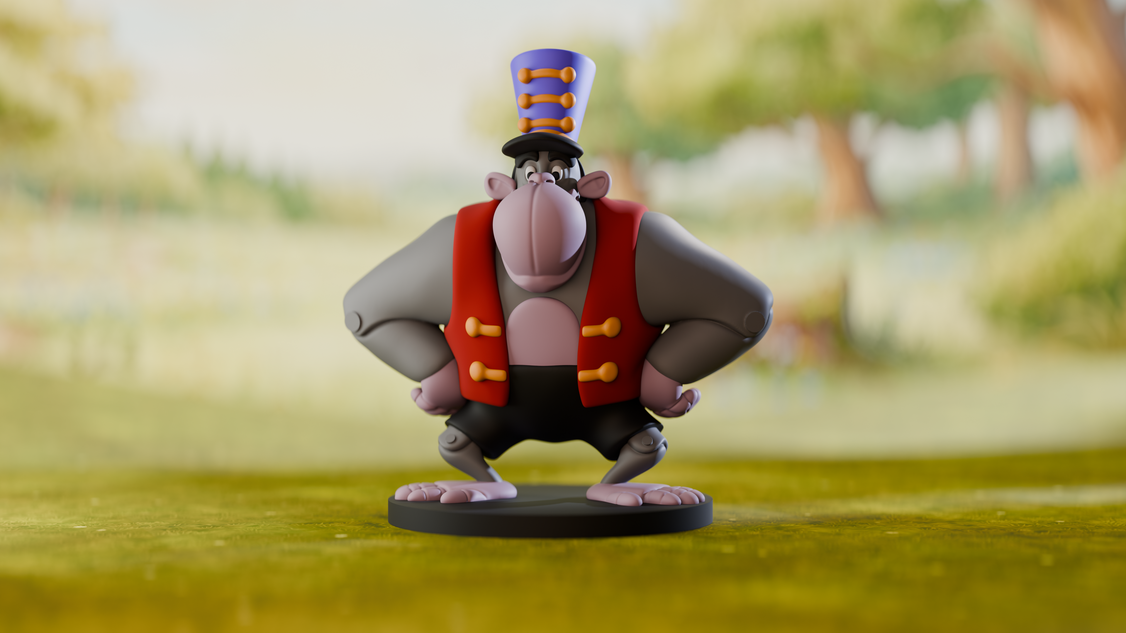 Winnie the Pooh Bruno the Gorilla Action Figure
