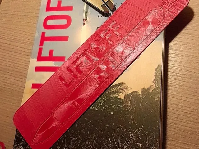 LIFTOFF Falcon 1 SpaceX Bookmarker