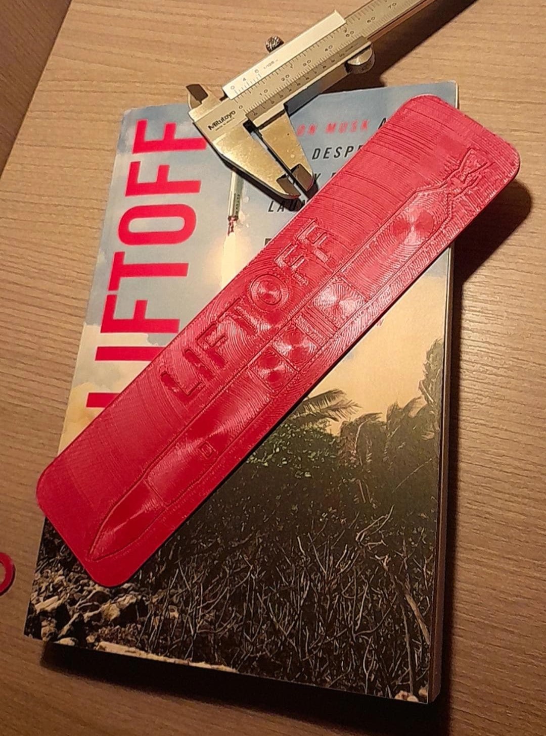 LIFTOFF Falcon 1 SpaceX Bookmarker