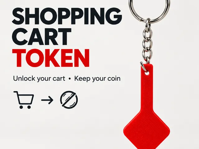 Shopping Cart Token Keychain – 1g, 10-Minute Print