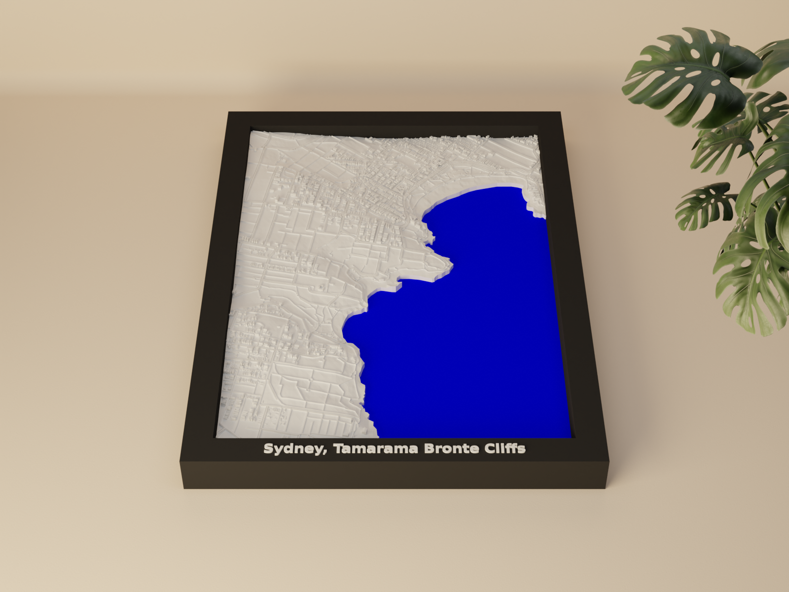 Sydney, Tamarama Bronte Cliffs, Australia - 3D Miniature