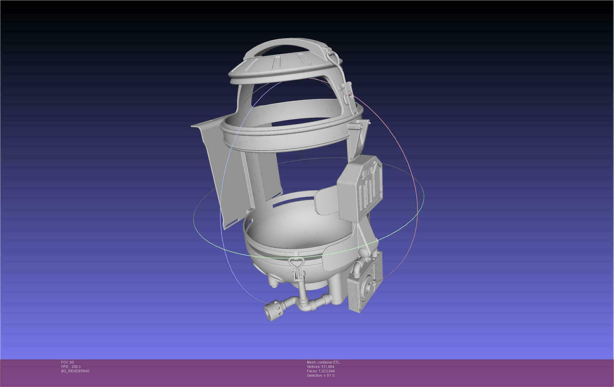 The Mandalorian Frog Lady Backpack Canister Frame