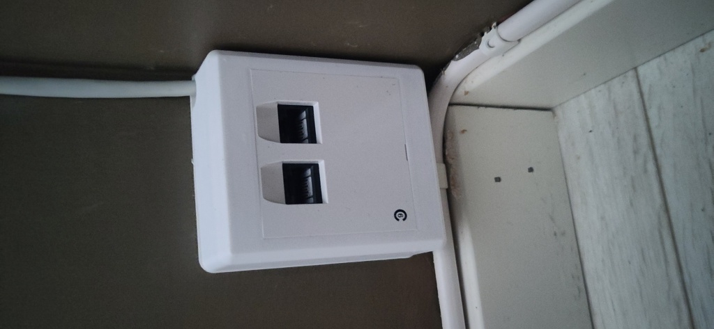 Clas Ohlson Elko RS network wall connector Cat 6 36-9116