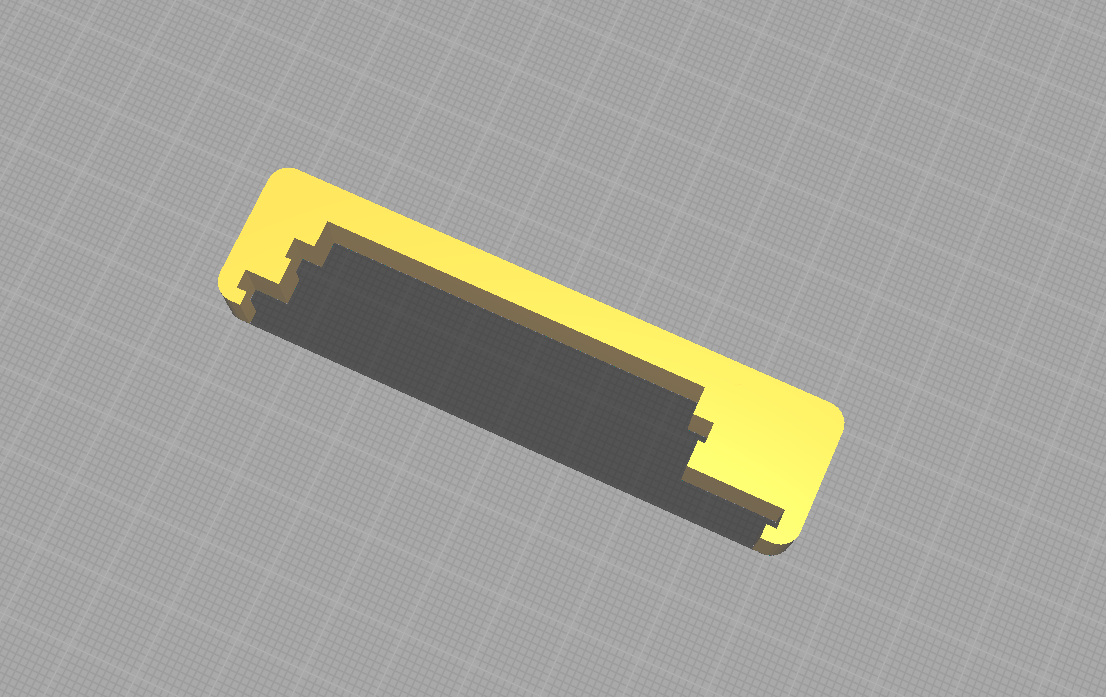 One side narrower clamp/board holder