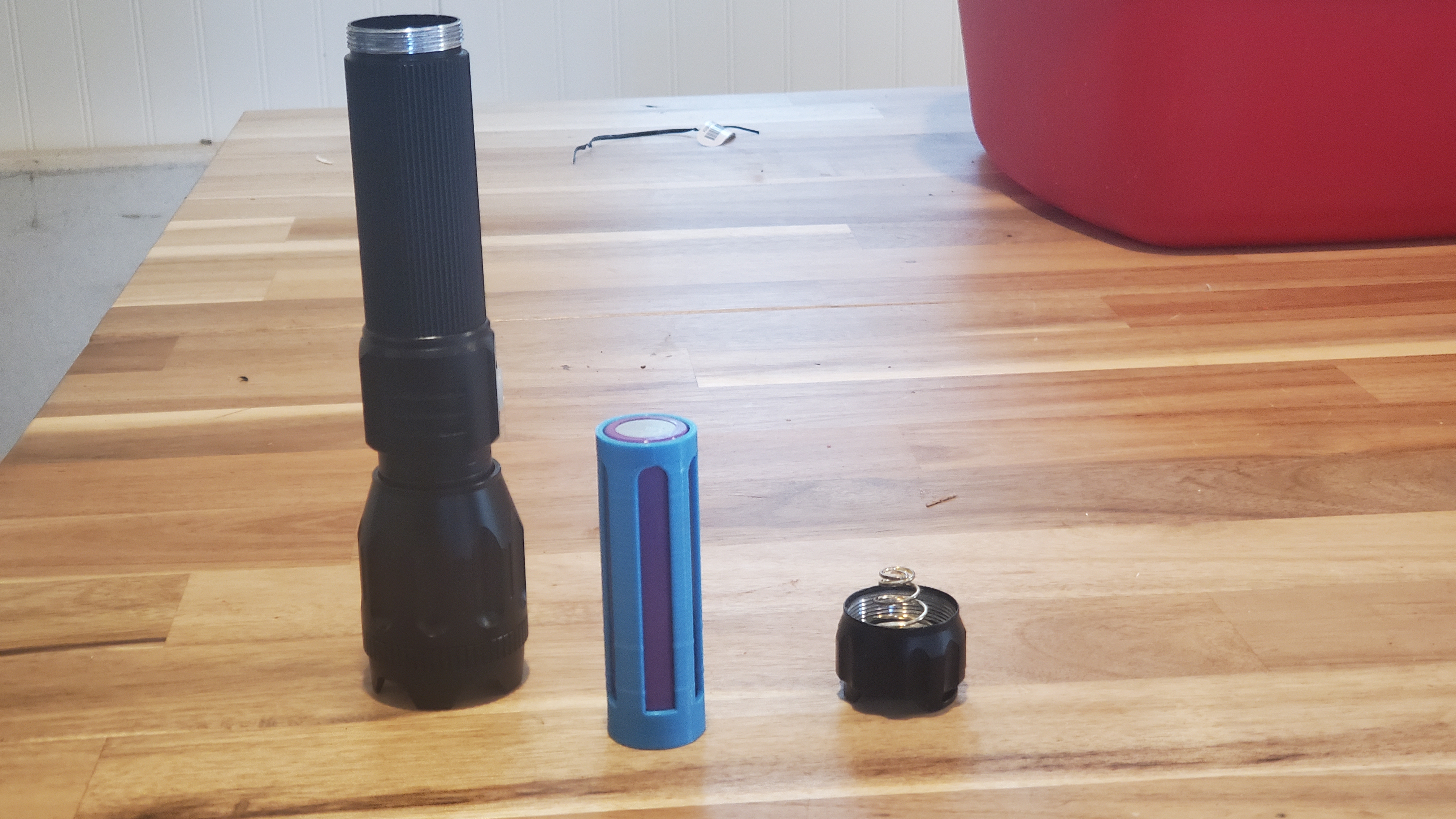 18650 Battery sleeve for Flashlight