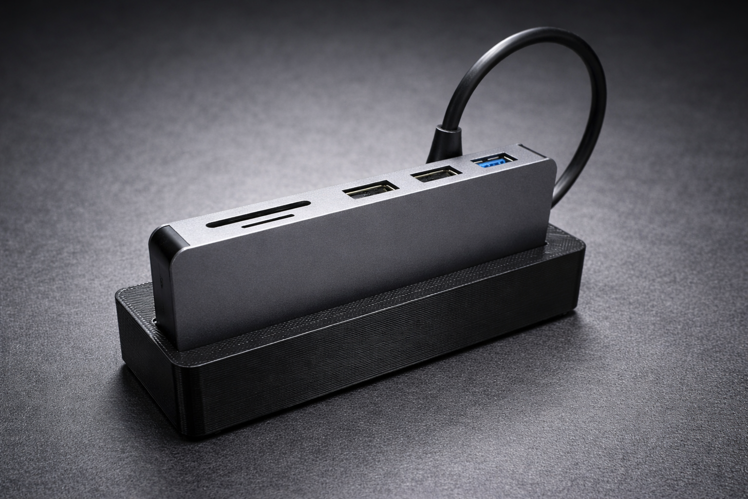 Gridfinity Kameta-USB-Hub Holder