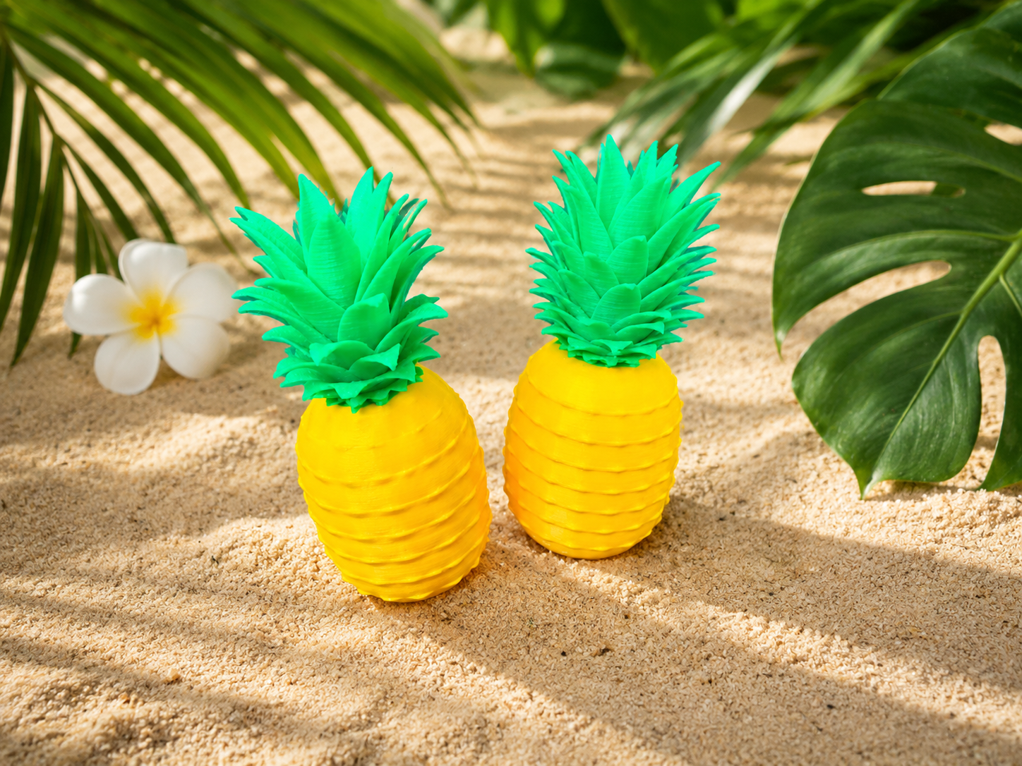 Realistic pineapple miniature
