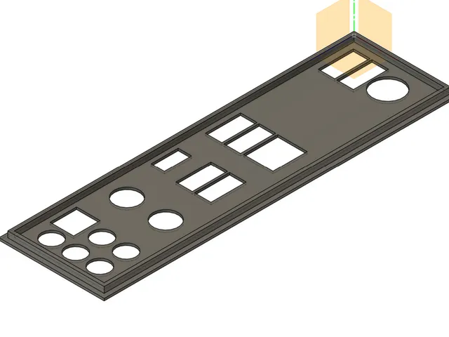 MSI MSI PRO B760-VC WIFI Back plate