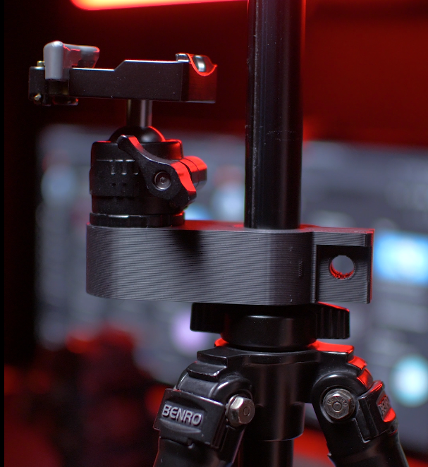 Tripod Head add-on Clamp