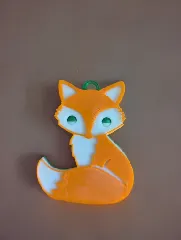 Fox keychain