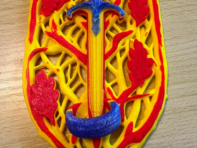 Shield Lord of the Rings wall art