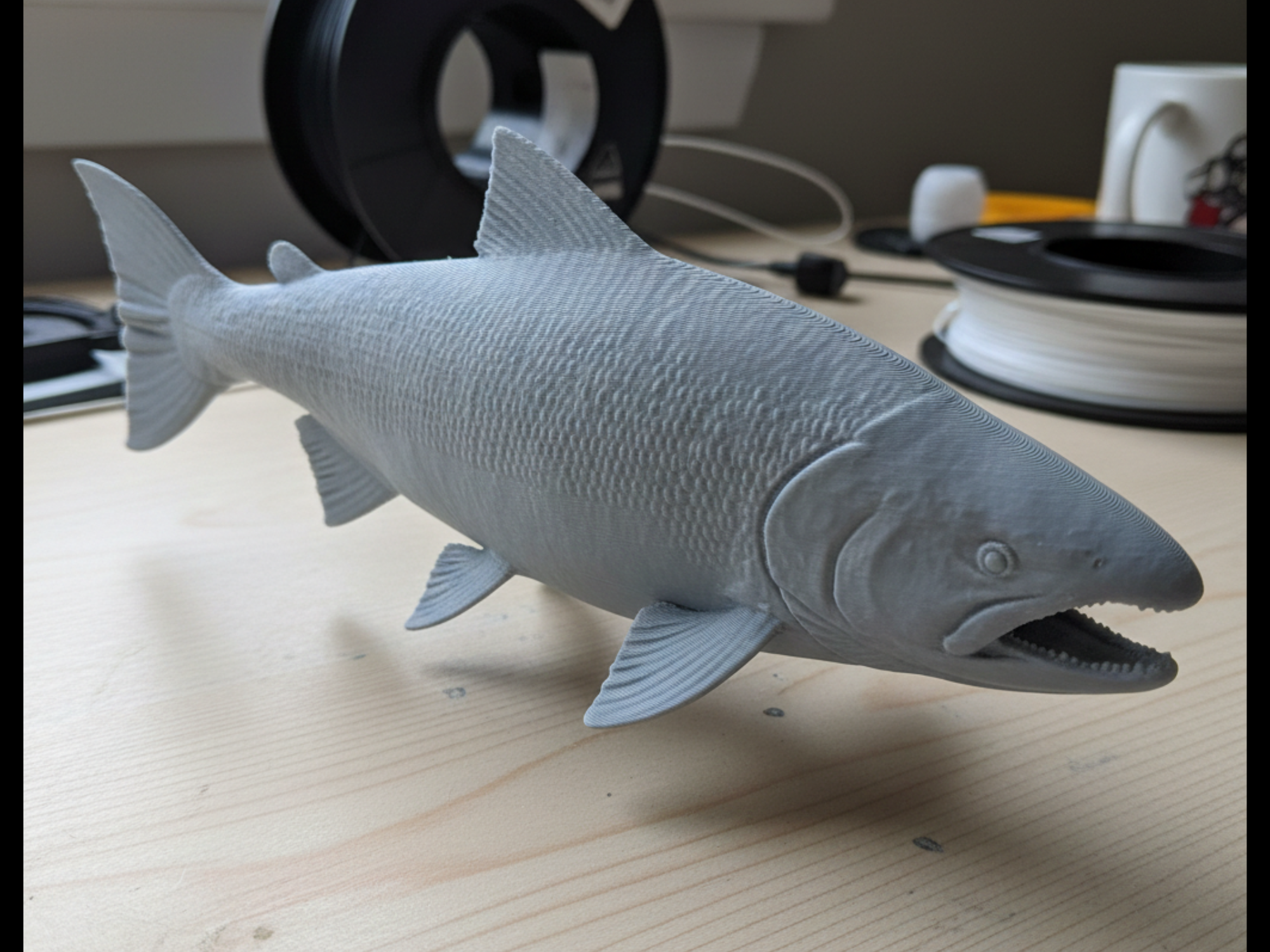 King Salmon – Standalone Fish Statue
