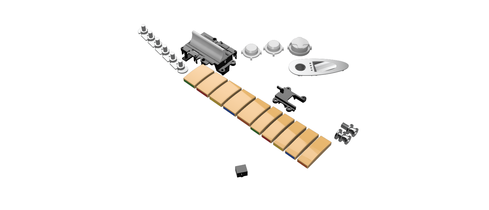 RockBand1 Stratocaster Guitar Parts