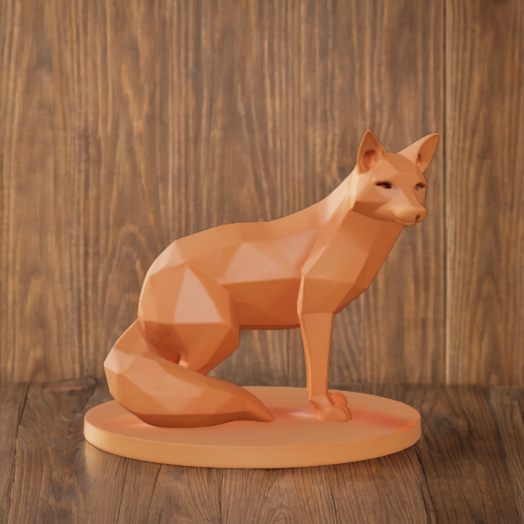 Lowpoly Fox