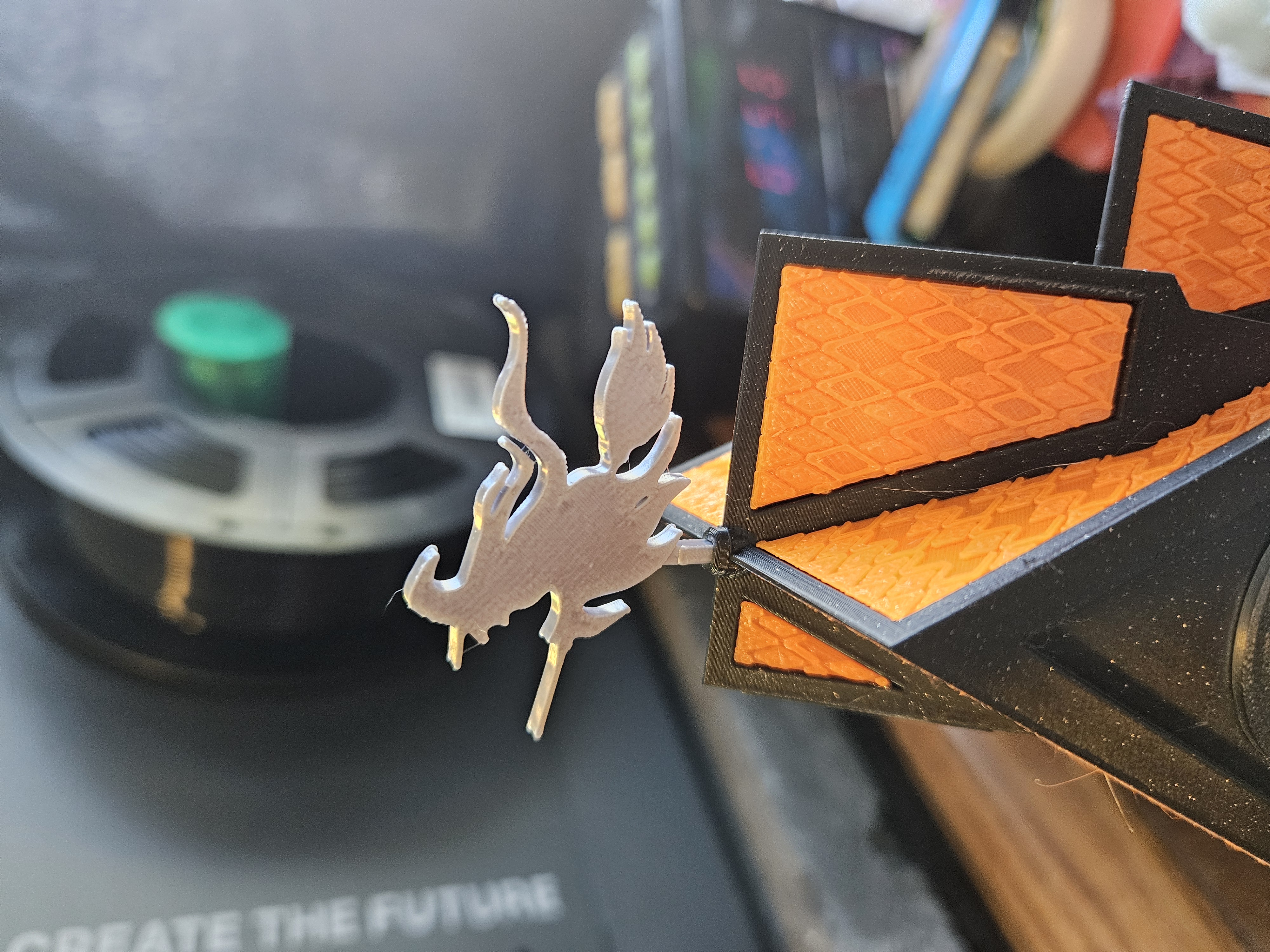 Witch on a broom weather vane
