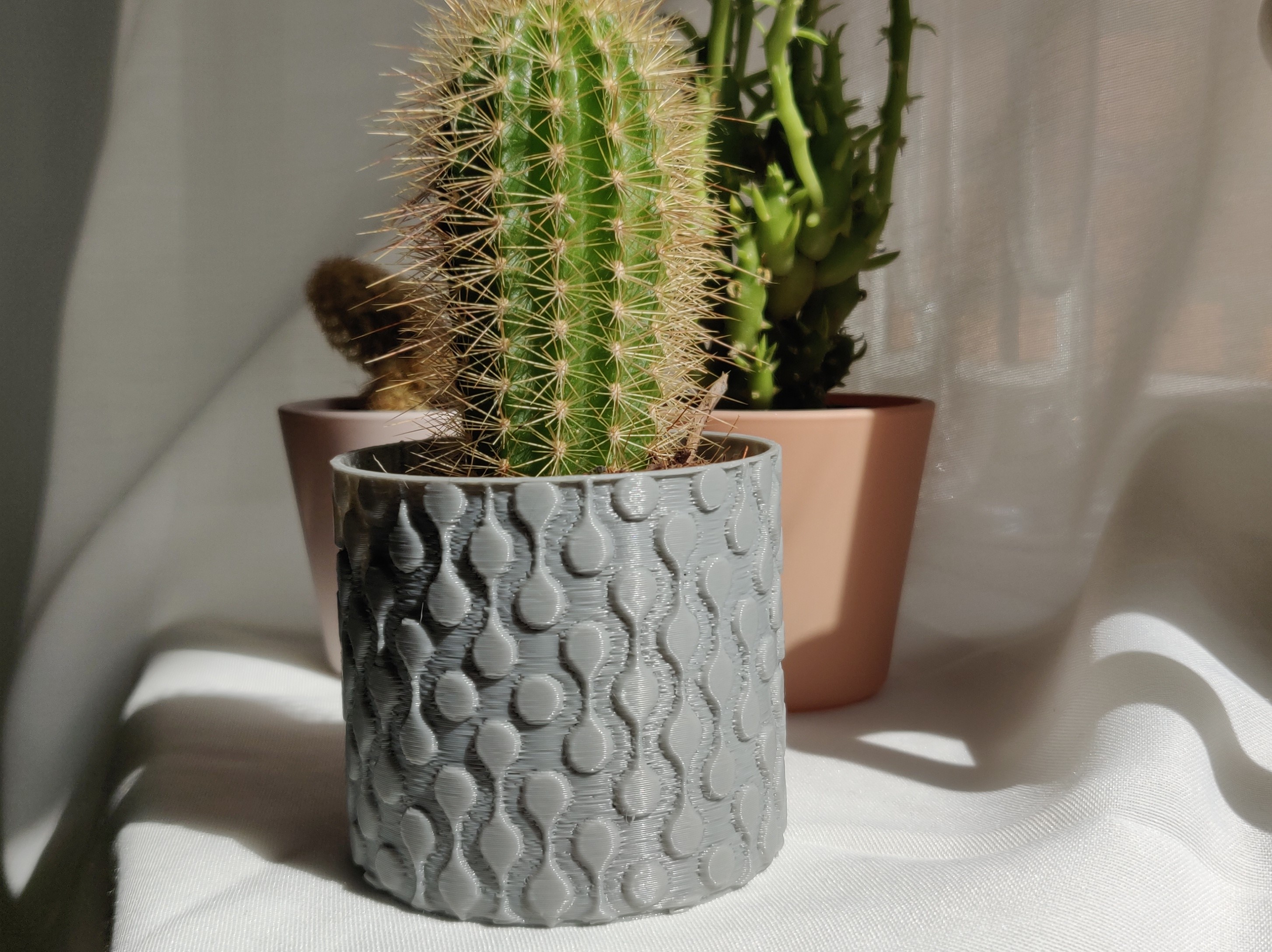 Modern Teardrop Plant Pot, Planter, Vase