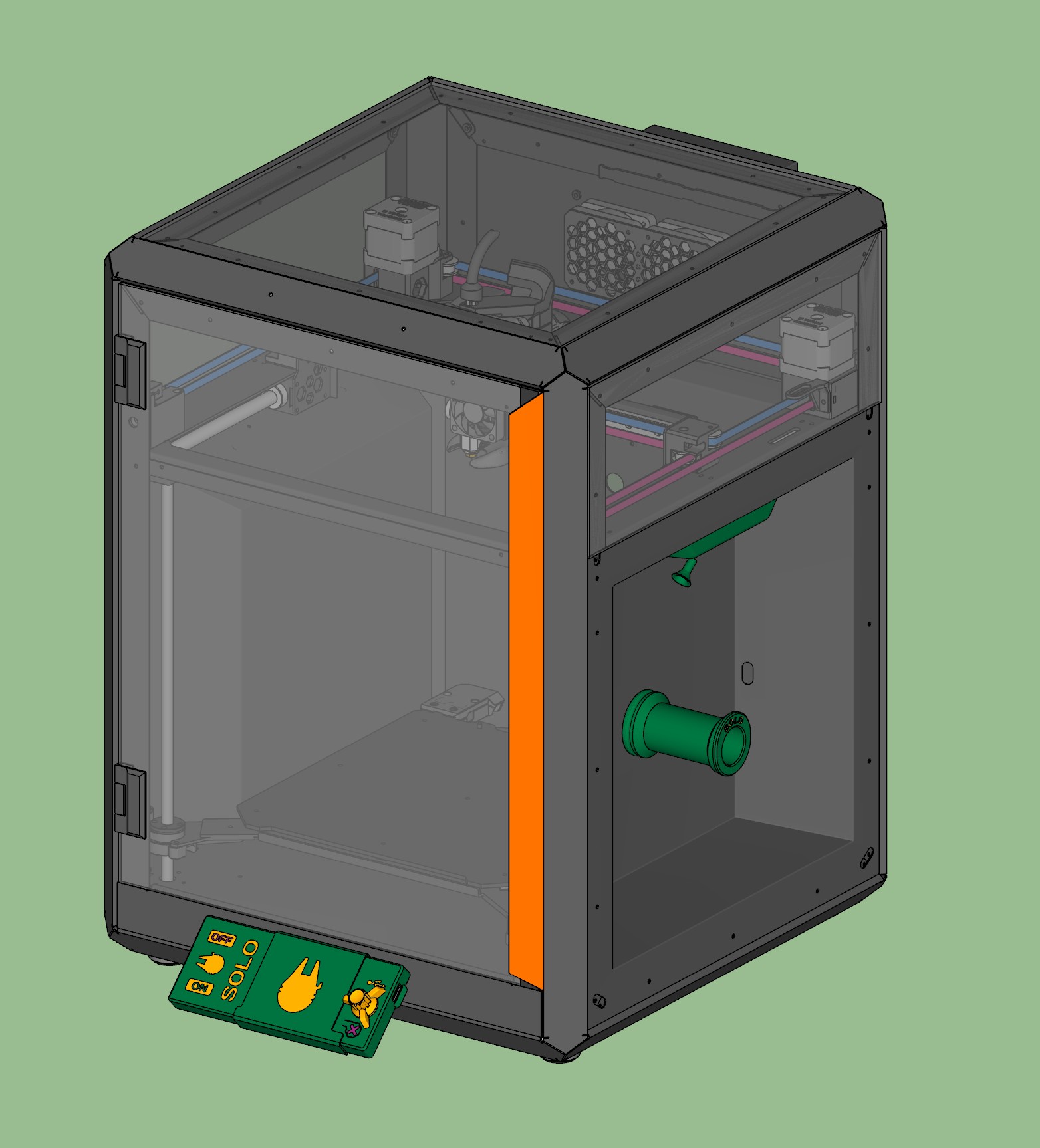 Prusa Core One - Non printable parts