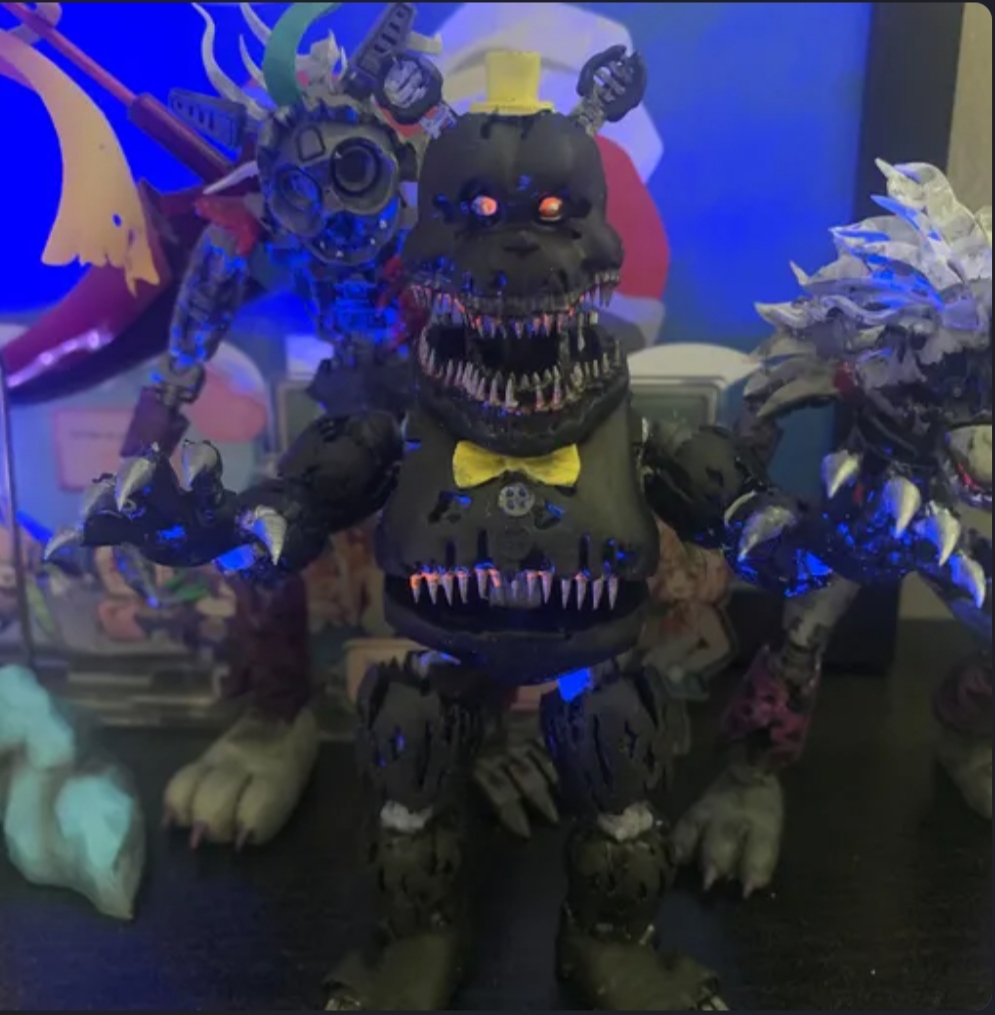 Articulated nightmare fredbear