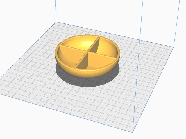 Round snack holder