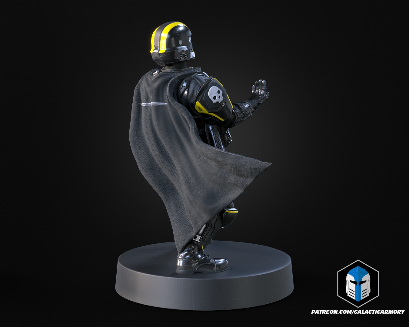 Helldiver Controller Holder - 3D Print Files — miniatura 4