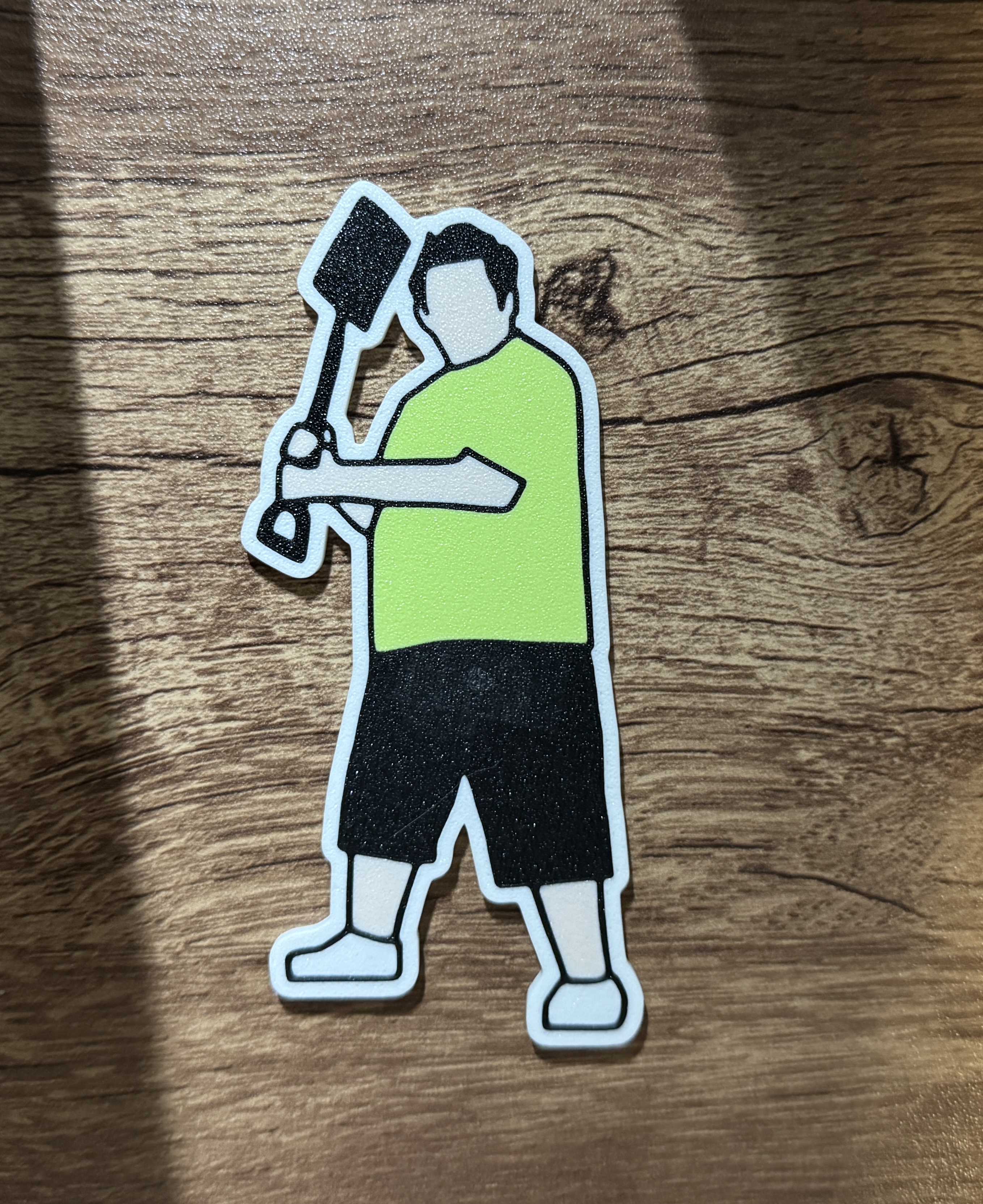 Ed Shaun Of The Dead Magnet (multi-color)(8x3mm magnets)