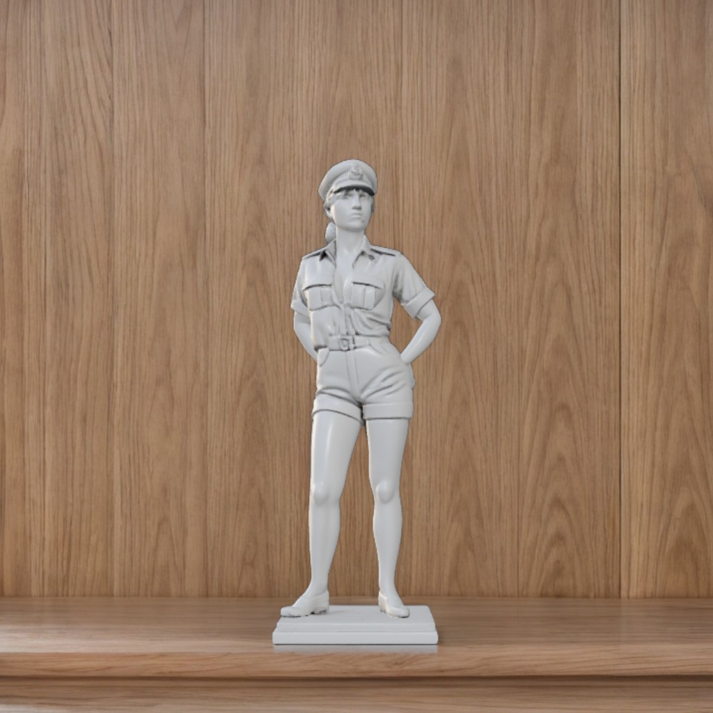 Sexy Police Woman Figure