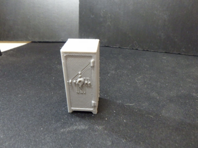 Upright Safe for Playmobil Diorama or Dollhouse