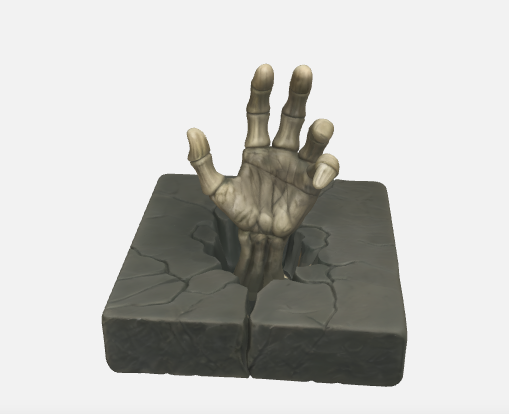 Creepy Skeleton Hand — miniatura 2