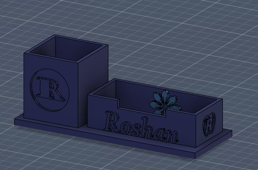 Custom deck organizer