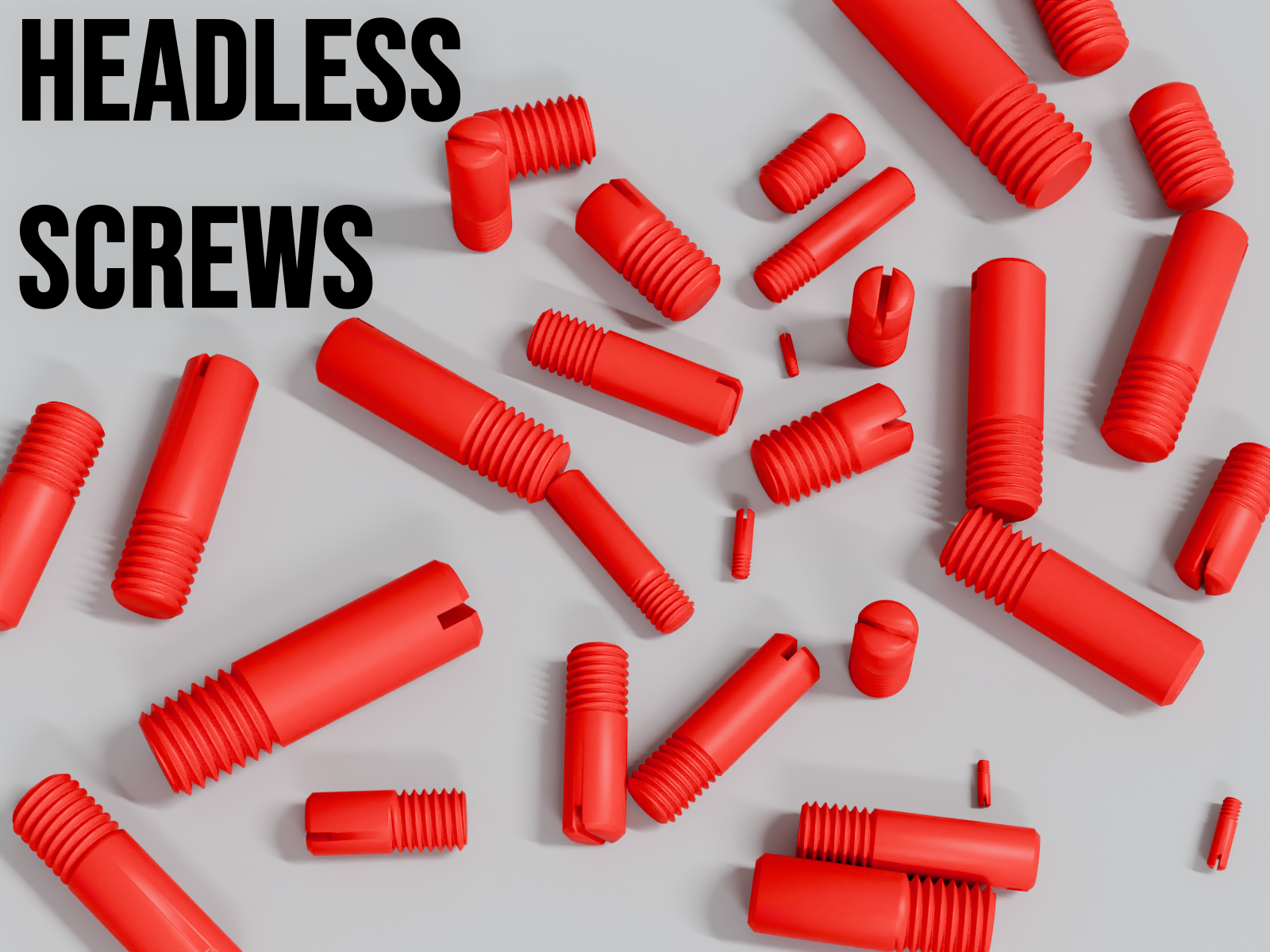 ISO 2342 Headless Screws