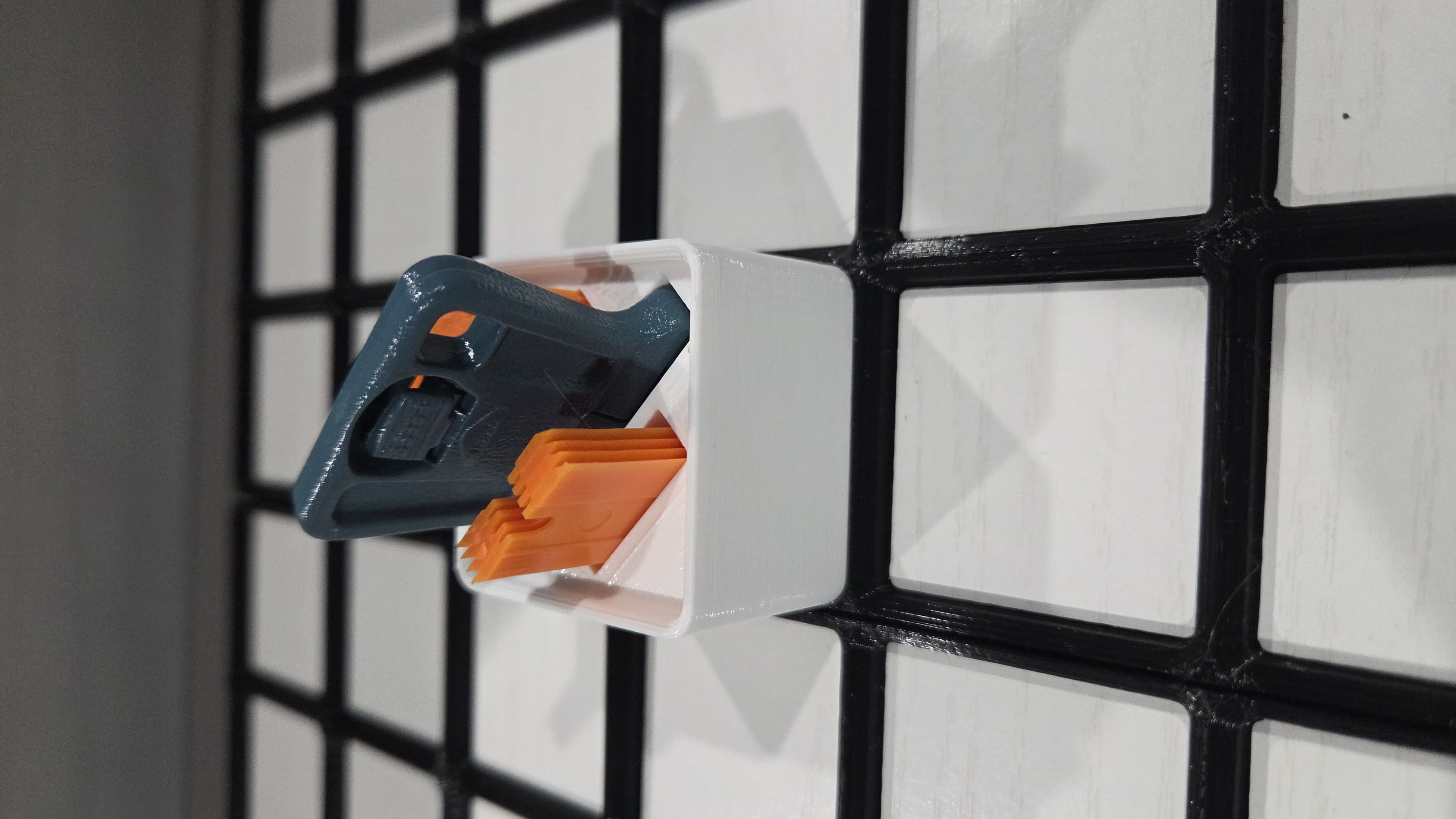 Gridfinity Anvil Plastic Scraper 1x1