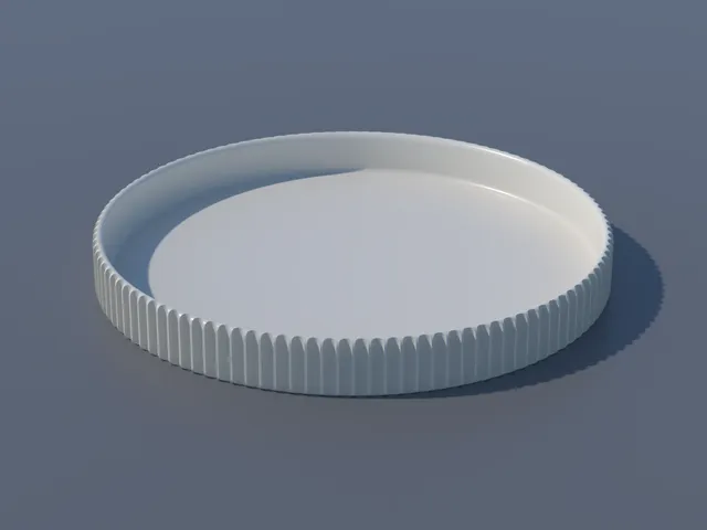 Japandi Round Tray Minimalist