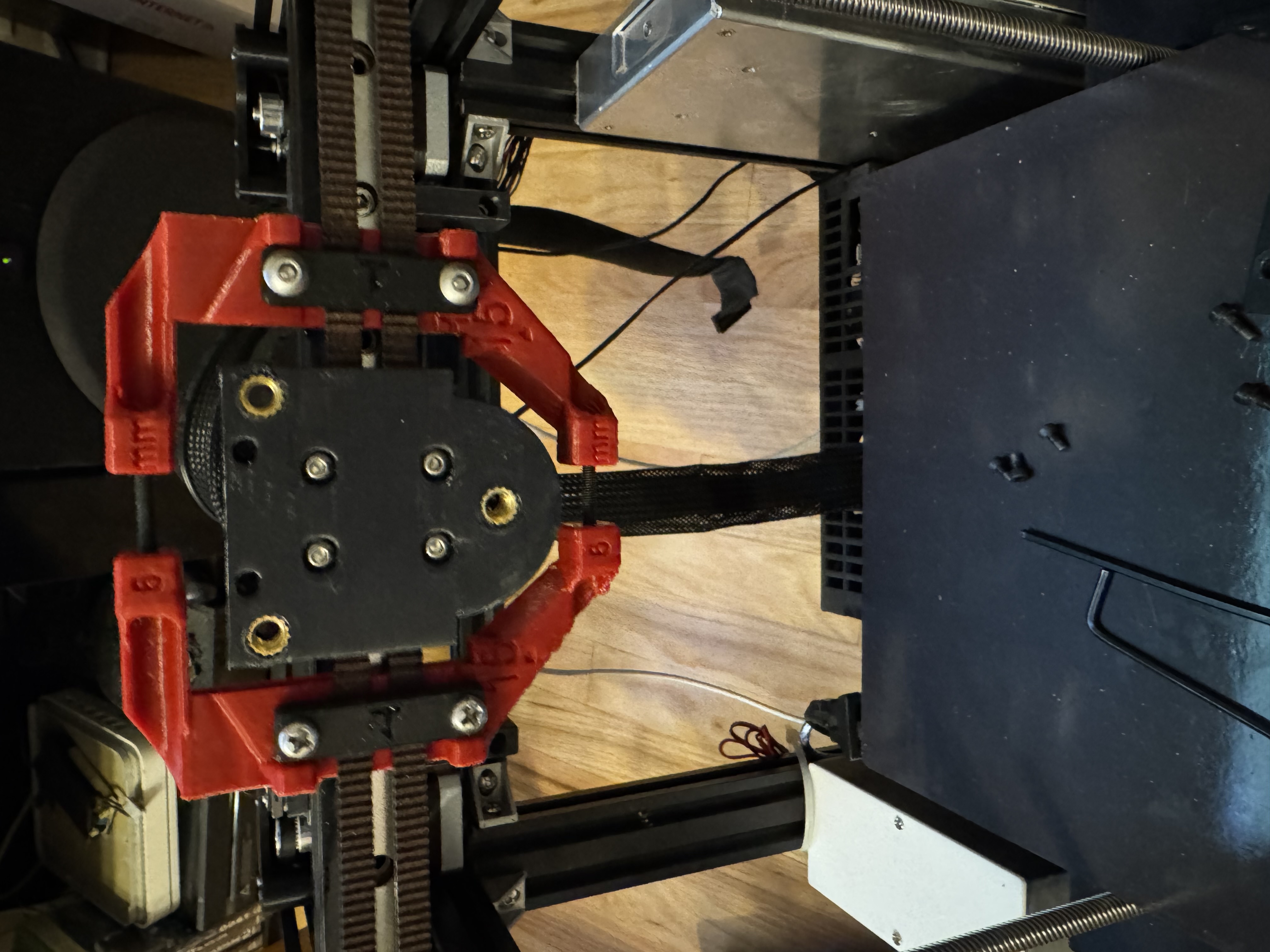 MGN12 mount for the Creality Sprite Pro Extruder