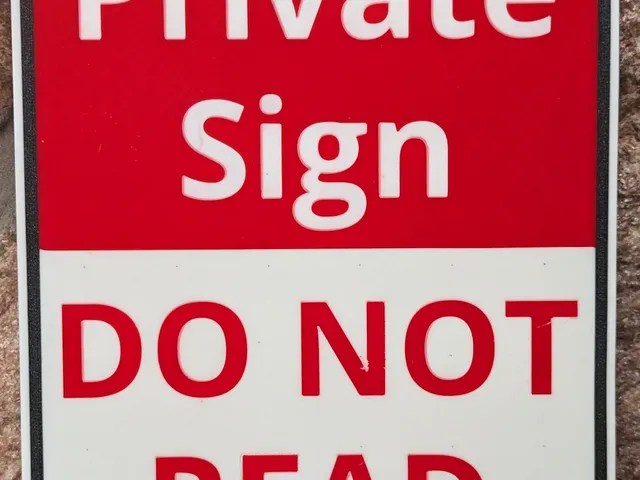 Fun Private Sign