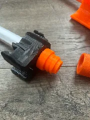 LHTCU - String Version - Silly Collet Muzzle For Printed Barrels