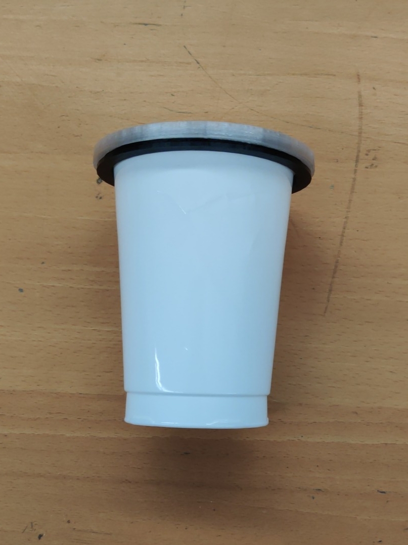 WiP: Screwable lid system for yogurt cups (customizable)