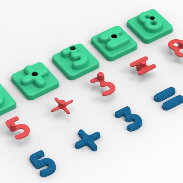 Math Symbol Clay Mold With Ejector by Mahbub | Download free STL model ...