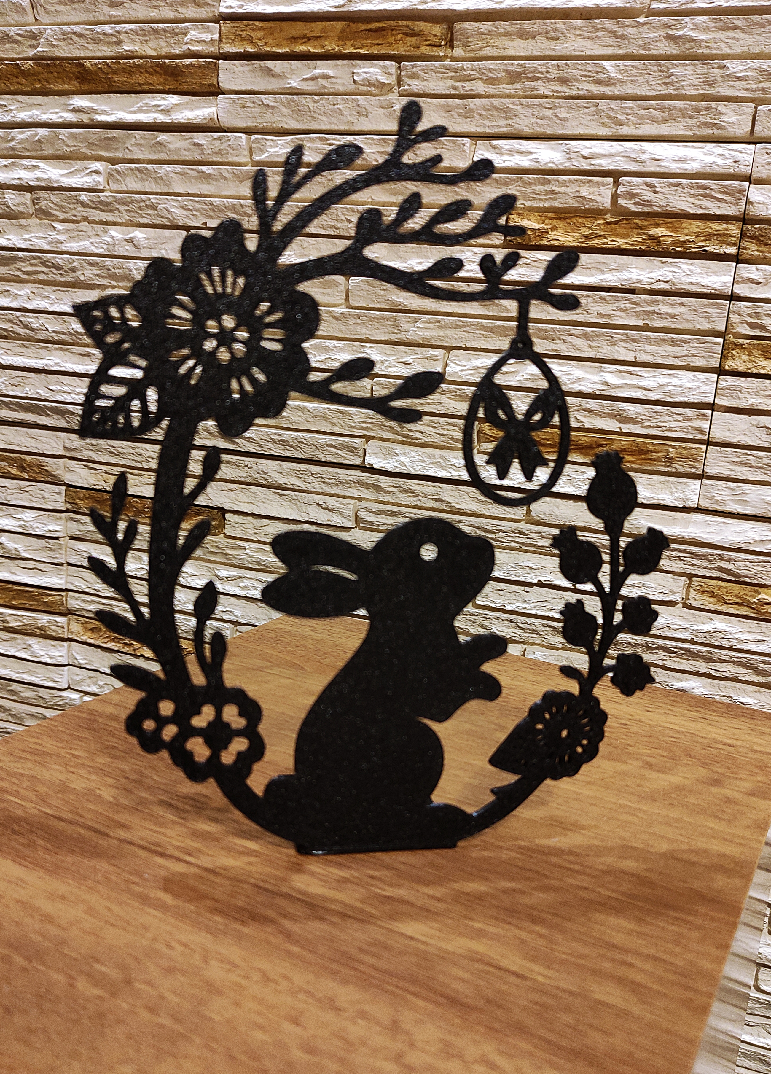 Miniatura 3 do modelo 3D Easter 3D Decoration – Bunny with Easter Egg