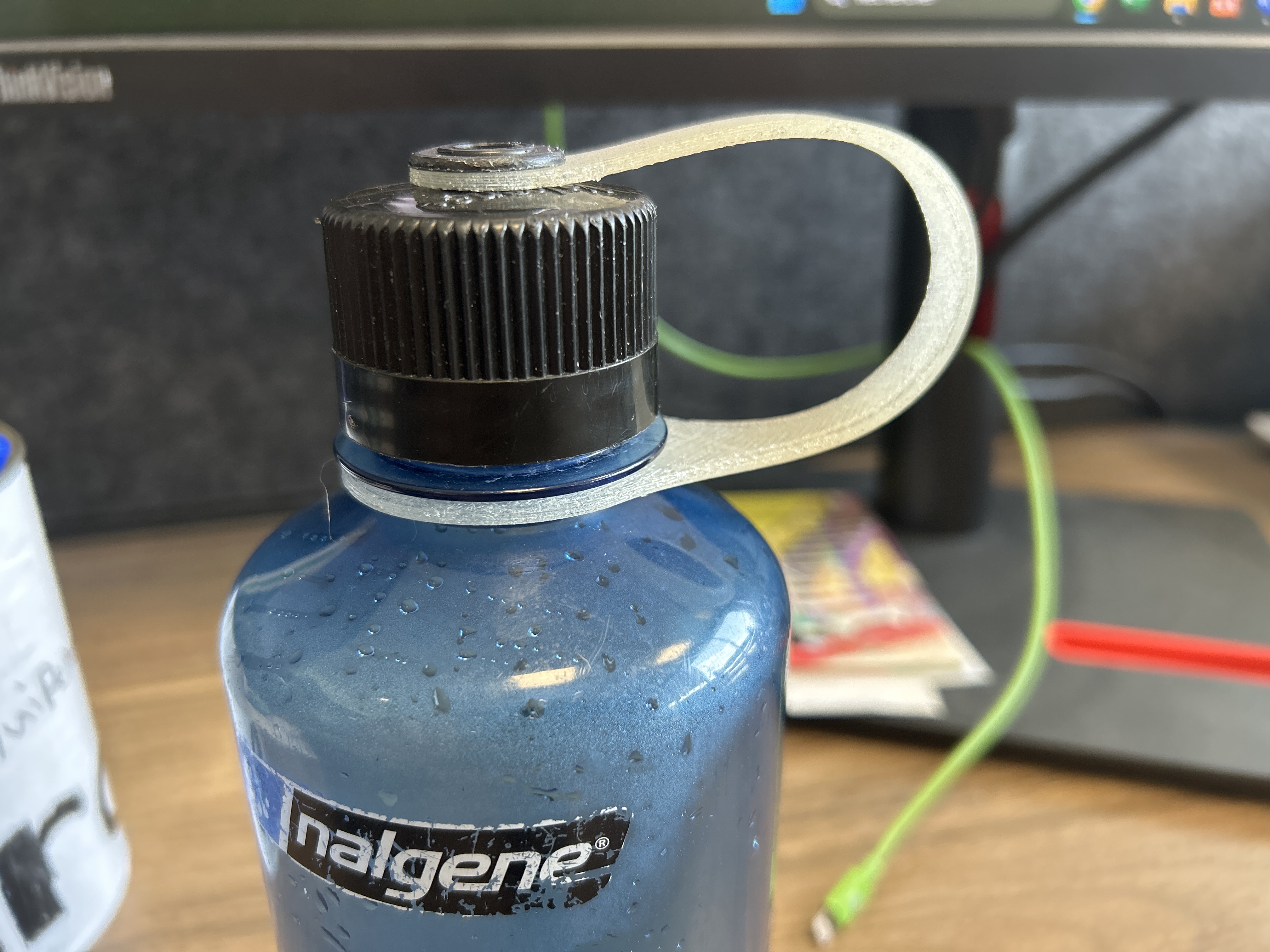 Nalgene narrow cap tight strap (flexible only)