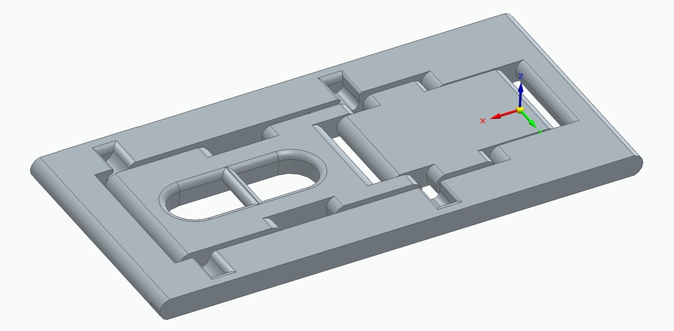 Built in wardrobe door safety latch - updated.