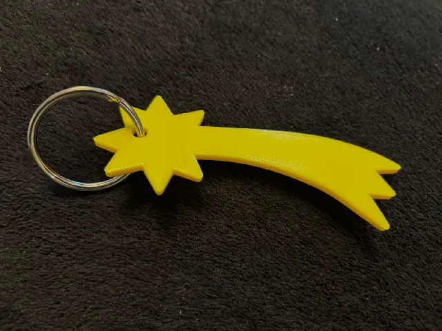Comet keychain