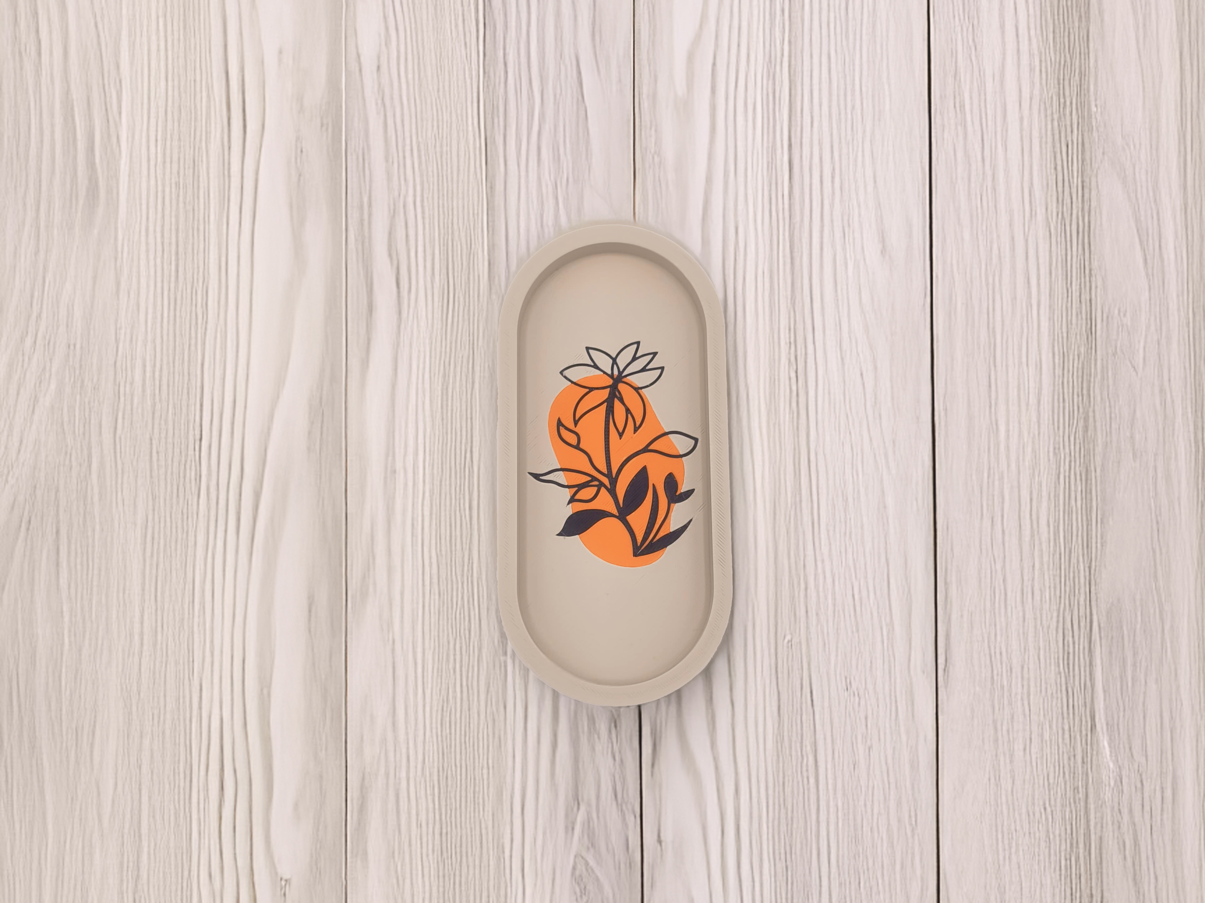 Boho Floral Tray — miniatura 2