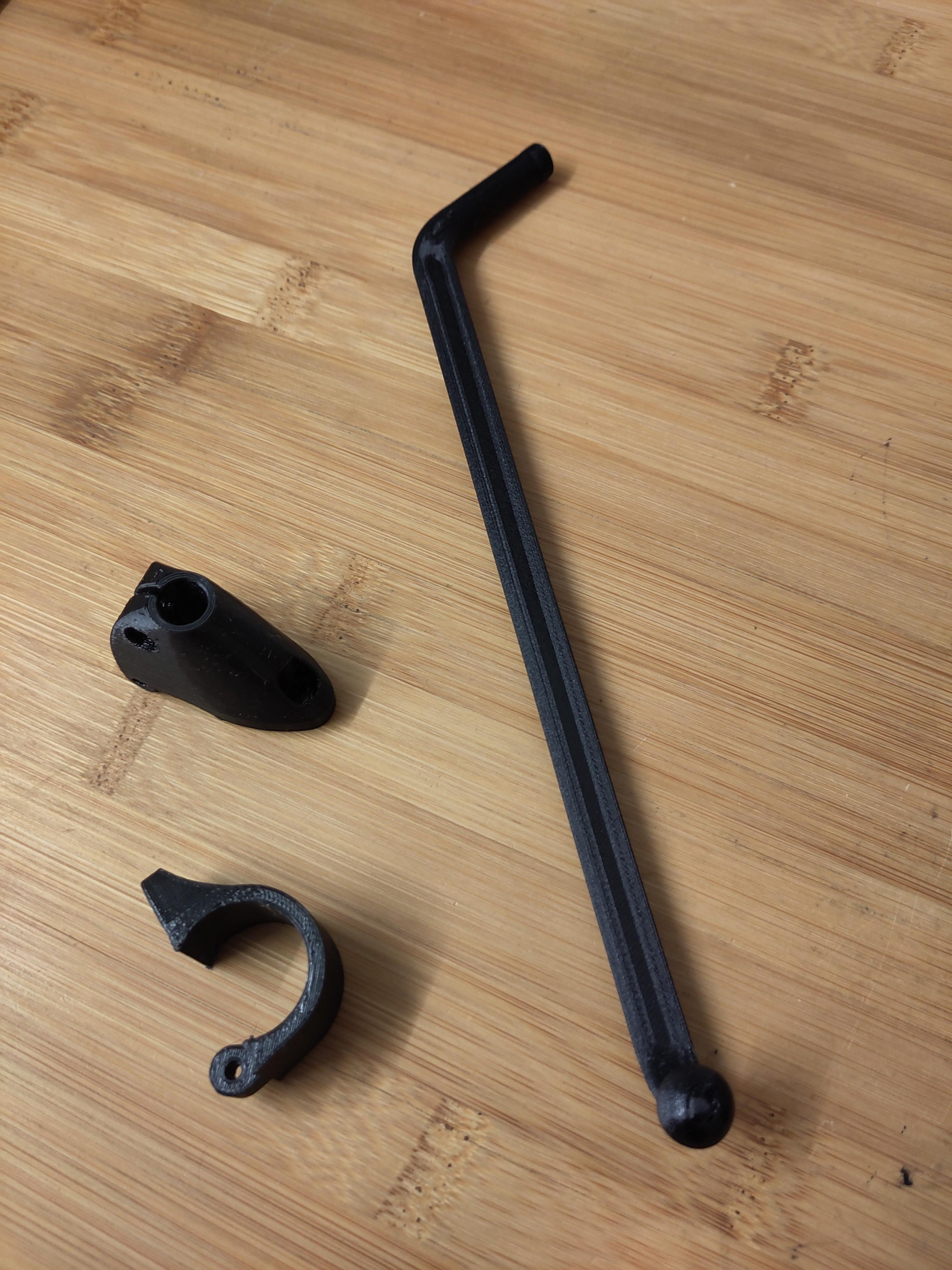 Replacement parts for Zefal bicycle mirror