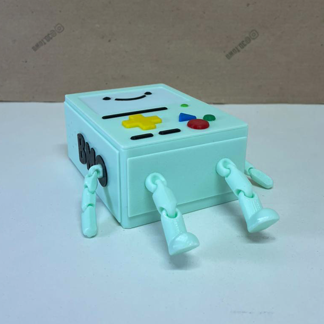 Pack x4 - Adventure Times - Finn the human, Jake the dog, Princess Bubblegum and BMO- Flexi - Multicolor — miniatura 11