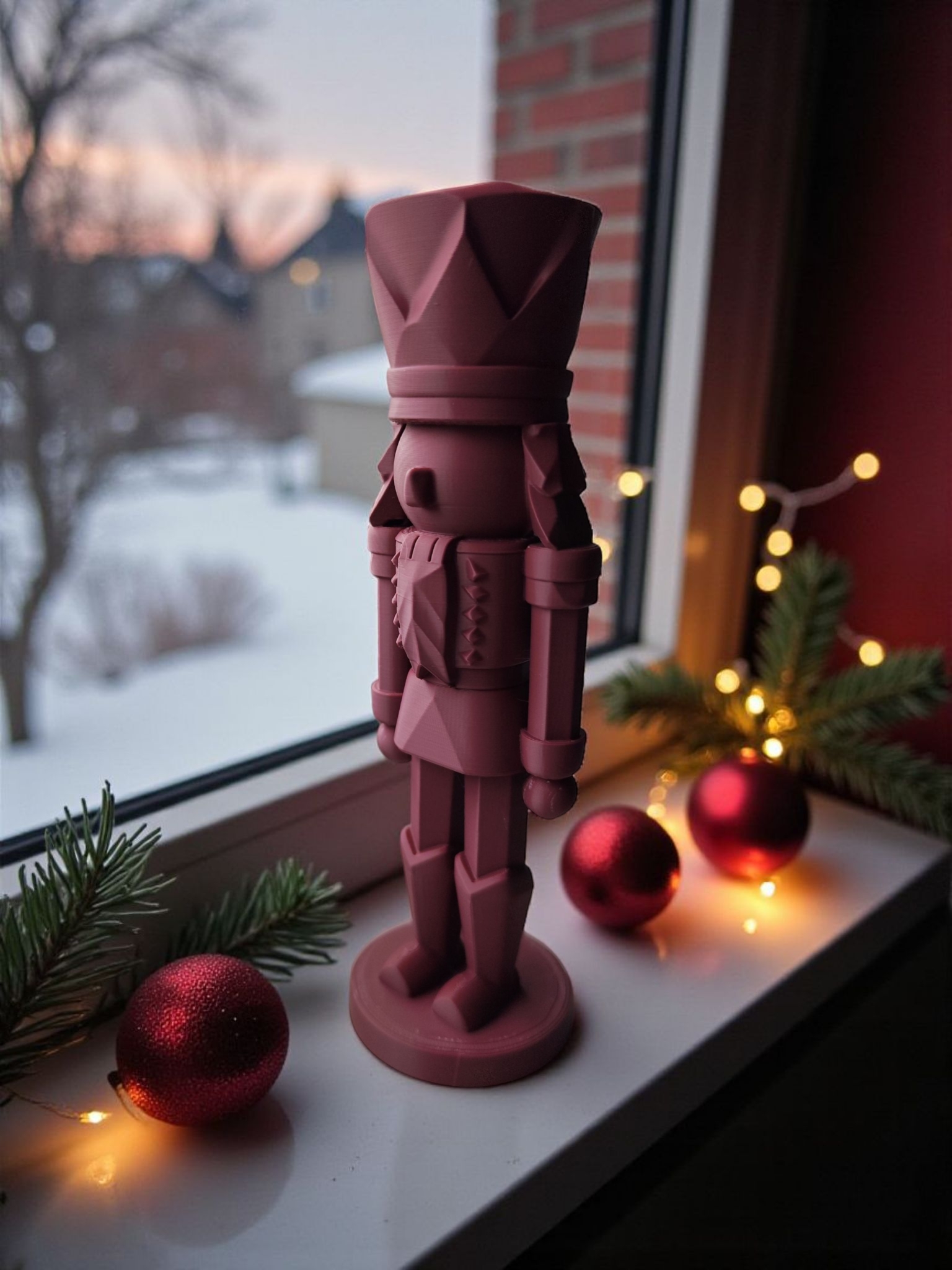 Modern Nutcracker Decoration — miniatura 6