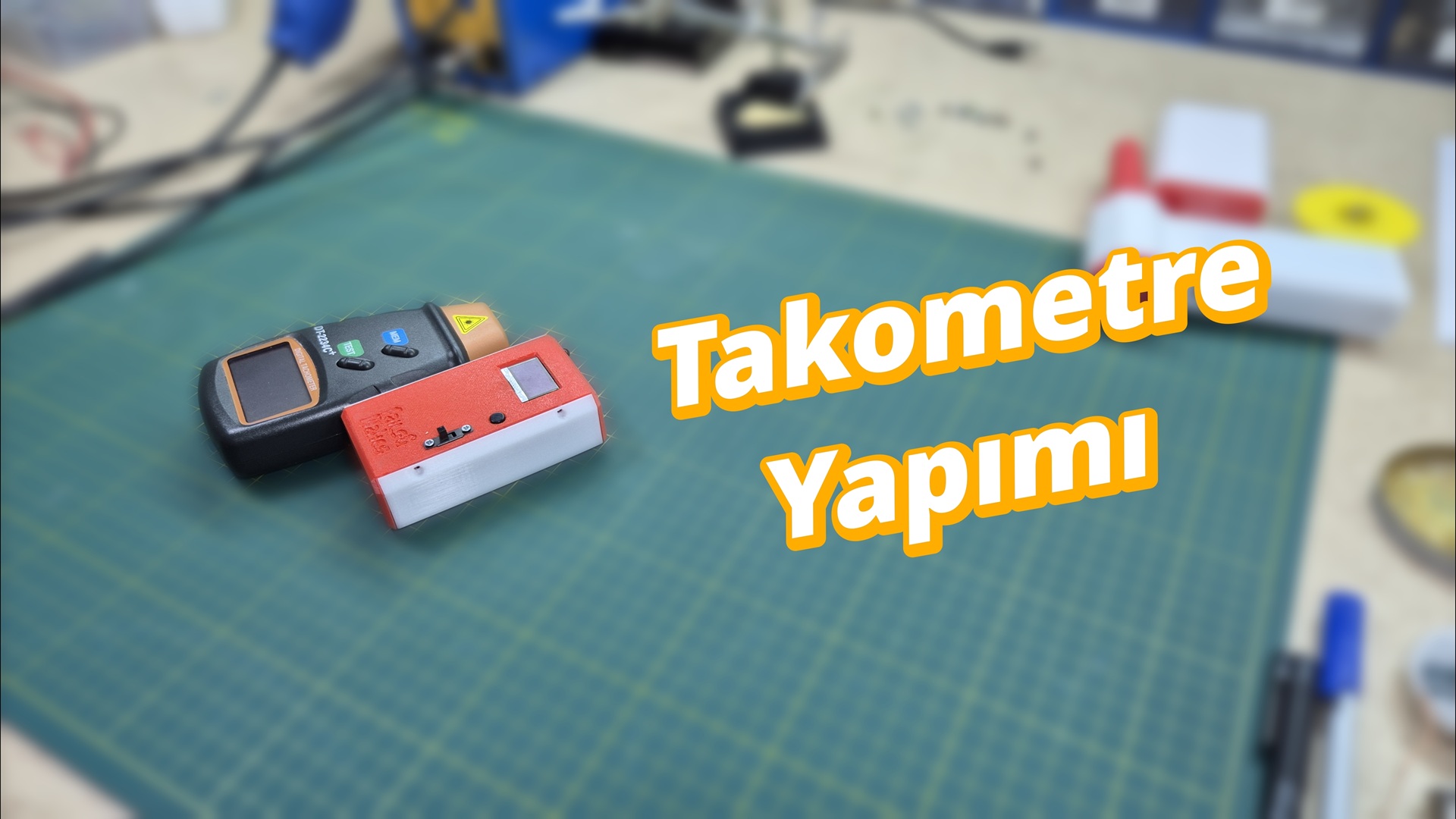 DIY Takometre/Devir Ölçer - Tachometer