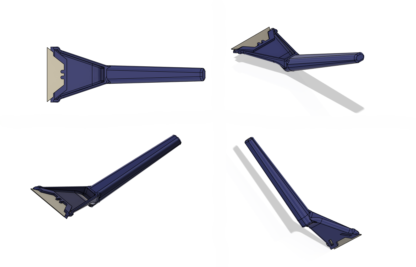 Miniatura 2 do modelo 3D Another Stanley Blade Scraper